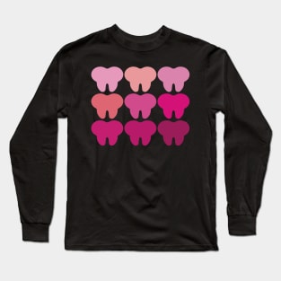 Pink Tooth Long Sleeve T-Shirt